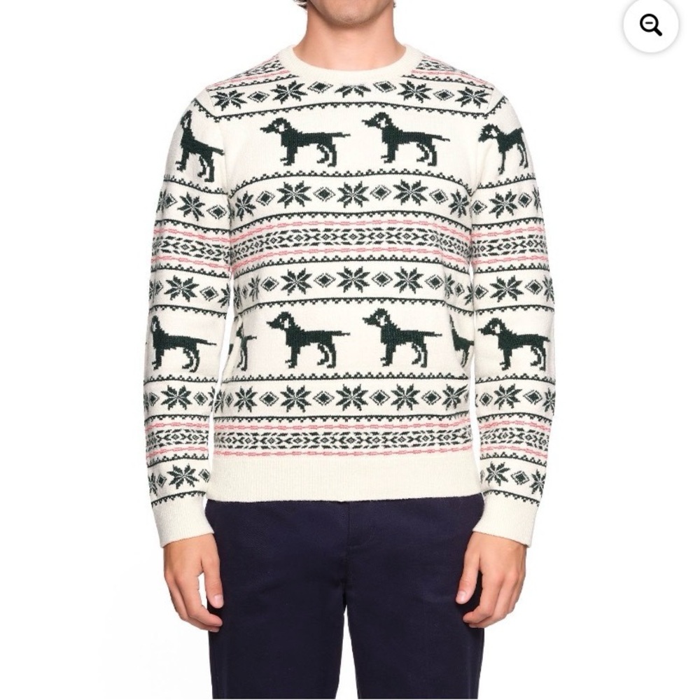 Men's Christmas Sweater-L